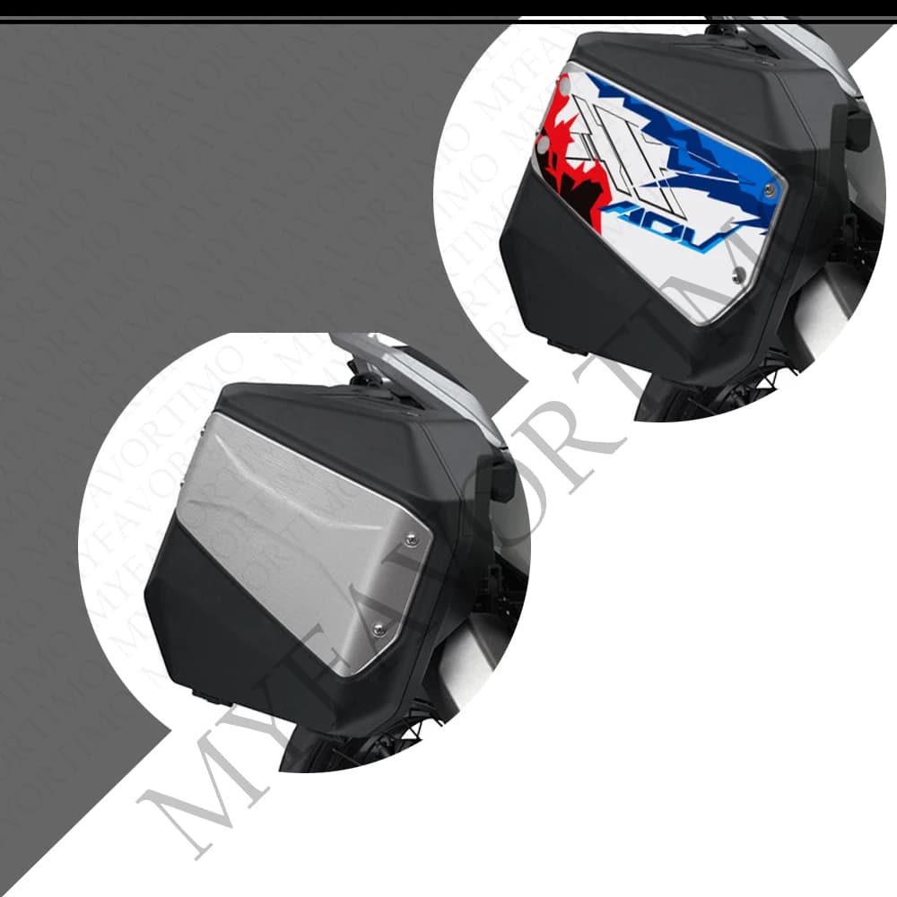 Adesivi e Decalcomanie Protettivi per Bauletto, Valigie Laterali e Parafango Moto per X-ADV 750