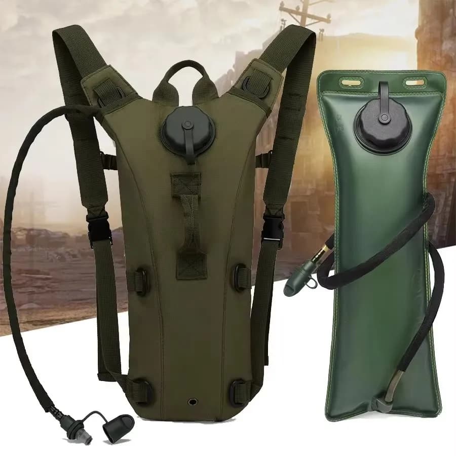 Sports & Outdoor 3L Hydration Pack, Hydration Bladder Backpack, Lightweight Water Reservoir Daypack for Running, Hiking, and Cyc