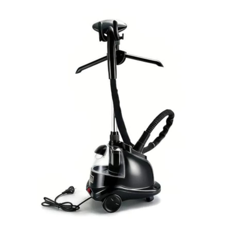 Vaporizzatore per Vestiti Verticale 2000W, Potente Stiratore a Vapore con Serbatoio d'Acqua da 2,4L per 90 Minuti di Vapore Continuo, 3 Livelli di Vapore