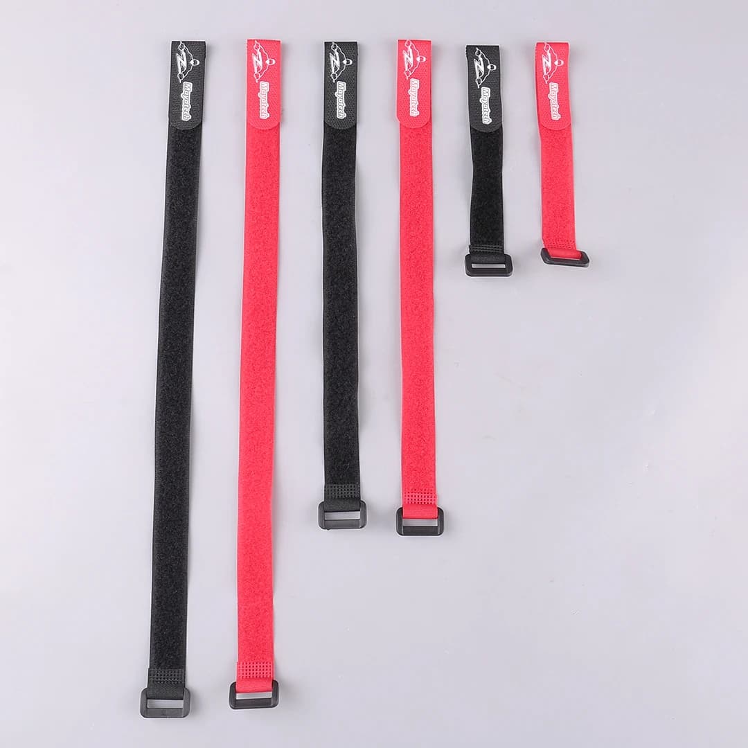 Modello cinturino batteria per aereo cinturino in velcro 20CM 35CM 45CM fibbia inversa Velcro drone multiasse