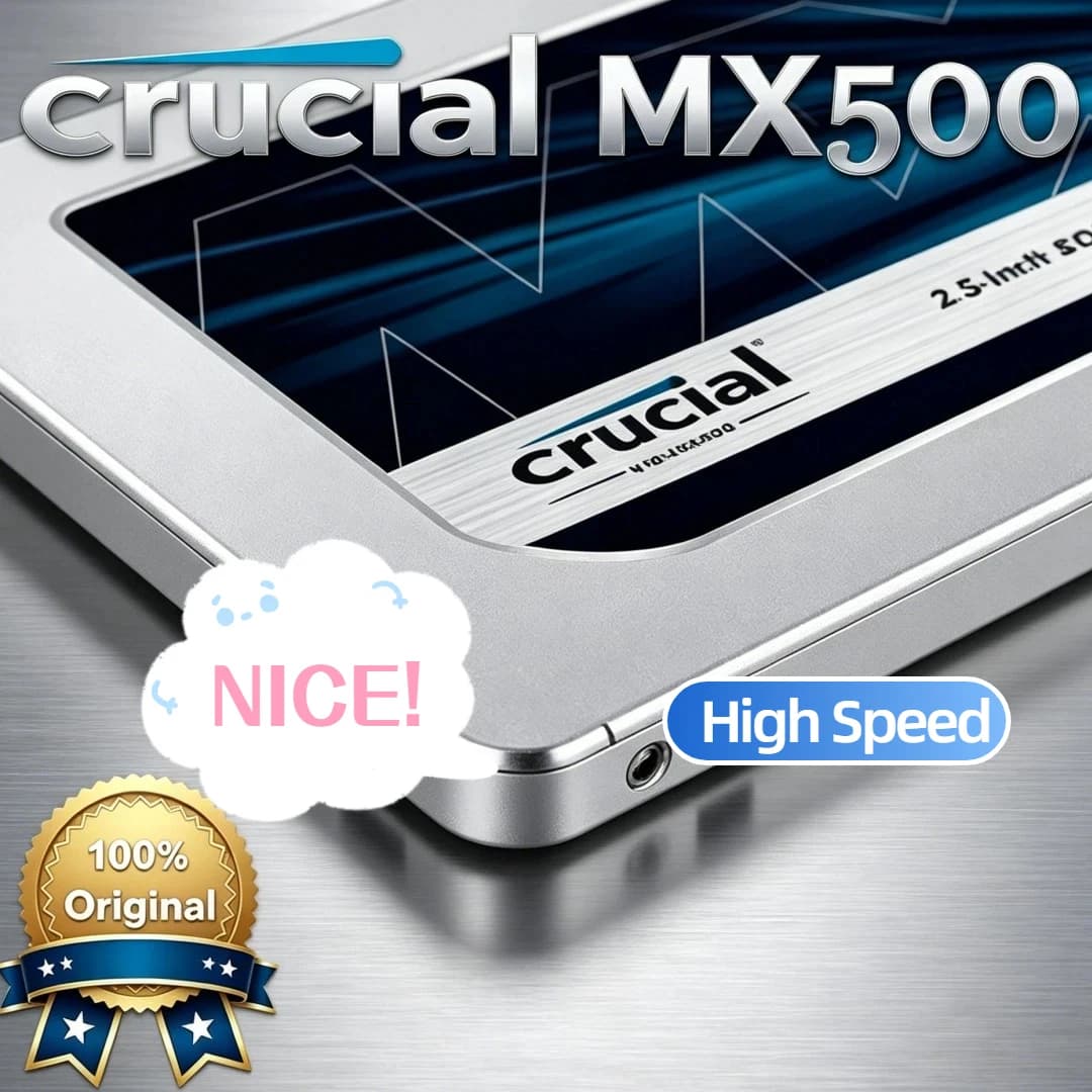 High Speed Crucial SSD MX500 240G 500GB 1TB 2TB 3D NAND SATA 2.5 Inch Internal Solid State Drive For Laptop Hard Disk
