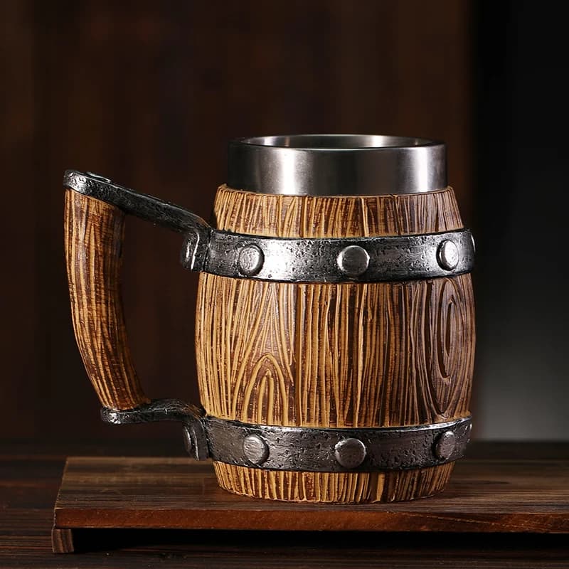 Boccale da Birra Creativo di Lusso Personalizzato Unico per Uso Domestico Bicchieri da Birra in Acciaio Inox