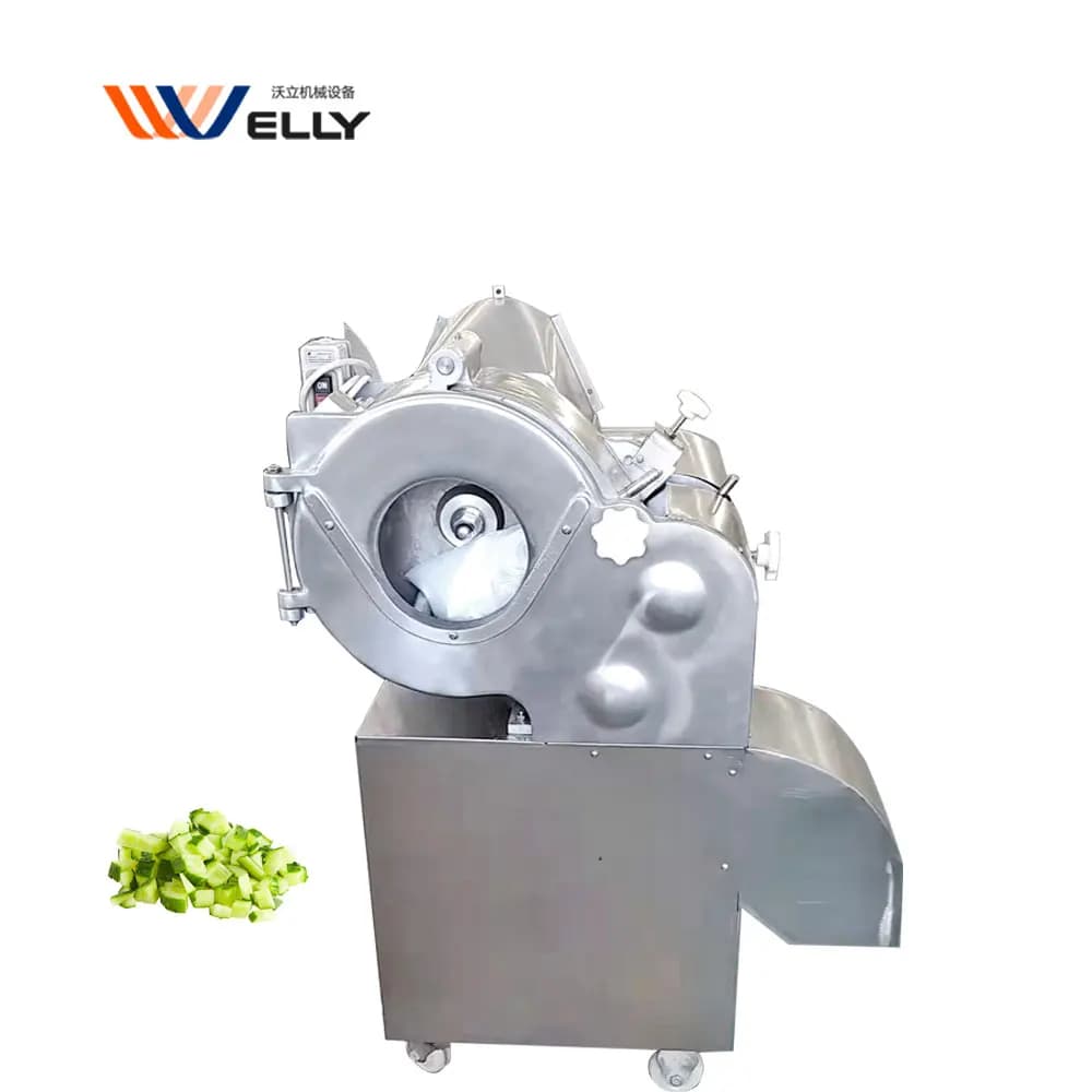Tagliaverdure Automatico per Frutta, Mango Essiccato, Rape, Cipolle, Cocco, Patate e Zucca a Cubetti
