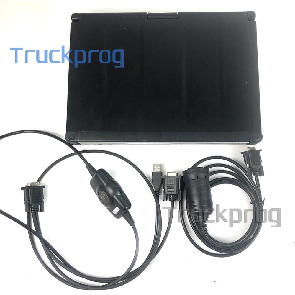 CF C2 laptop CANfox interfaccia Cavo Deutsch strumento di diagnostica del motore facile e amichevole per Liebherr per ruota/telehandler
