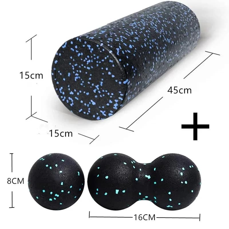 Foam Yoga Column Foam Shaft Set Roller Yoga Roller Muscle Massage Relaxation Fitness Massage Column
