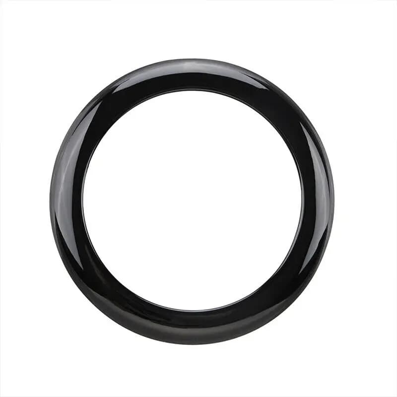Anello di Contorno Nero Lucido per Badge Posteriore BMW F20 F21 Serie 1 M135i M140i, Parti Auto Durevoli, Componenti Esterni per Auto