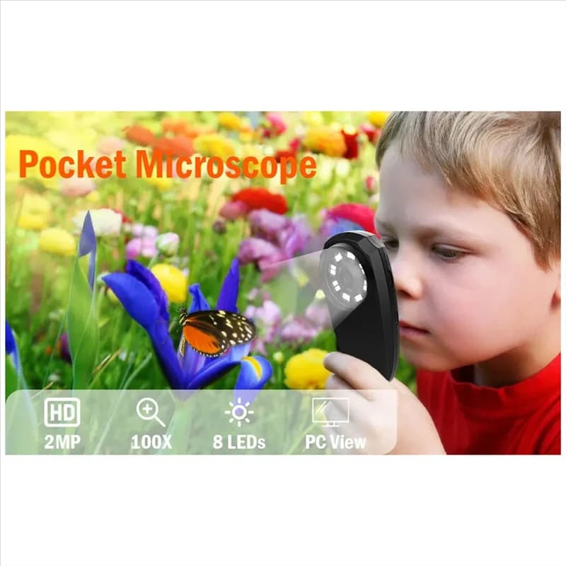 ABUG-1080P Microscopio elettronico 500X Microscopio video 500X 8LED Forelectronics Monete Riparazione gioielli