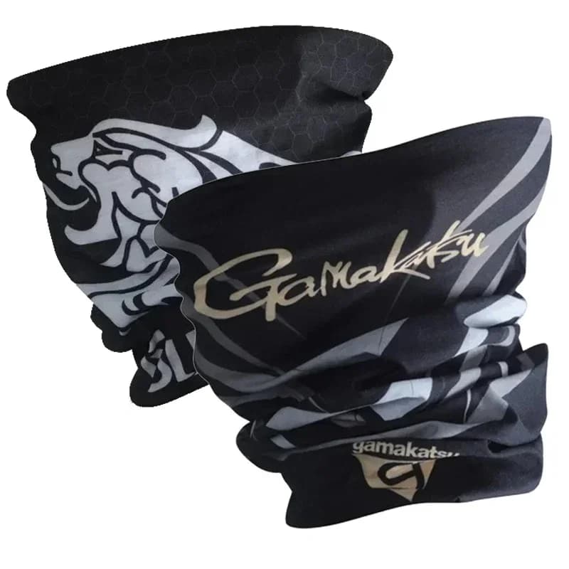 Gamakatsu Sun Protection Fishing Scarves Seamless Head Gaiter Neck Gaiter Breathable Balaclava Windproof Bandana Pesca Scarf