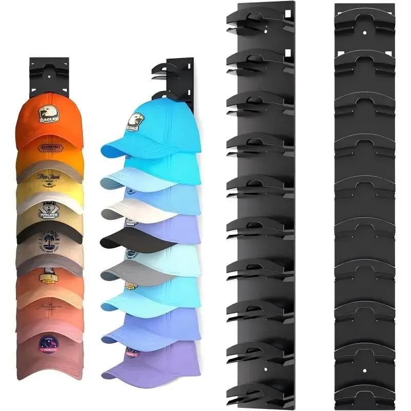 Wall Hats for 10 Parts, Baseball Hats, Towels, Storage Space Organizer for Wardrobe