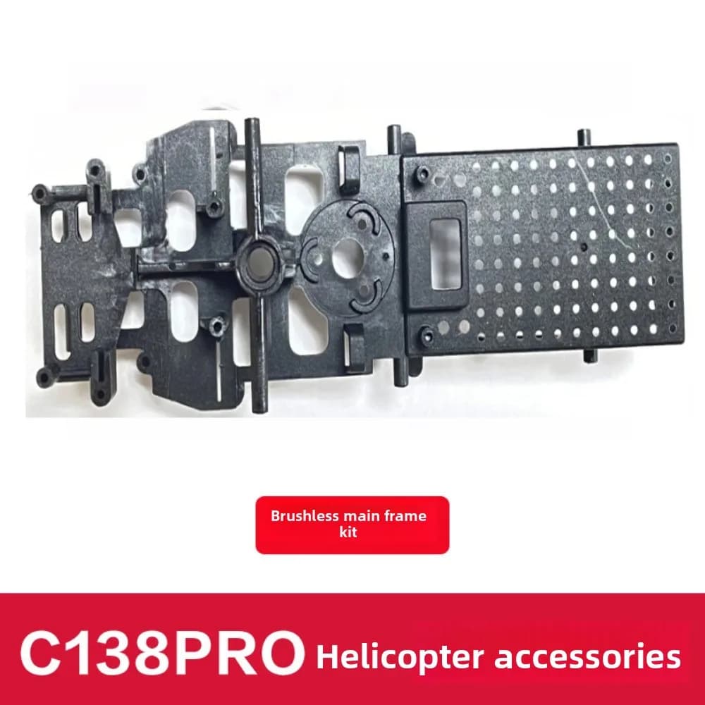 Elicottero RC in Plastica con Accessori Completi, Multi-stile, 6 Canali, Batteria, Carrello di Atterraggio, Motore, Alloggiamento, Alettone Posteriore