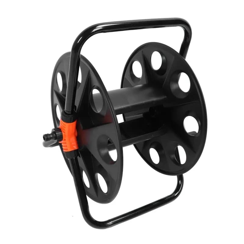 Garden Hose Reel Iron ABS Professional Water Hose Holder for Storing Water Pipe for Outside Garden Lawn Yard