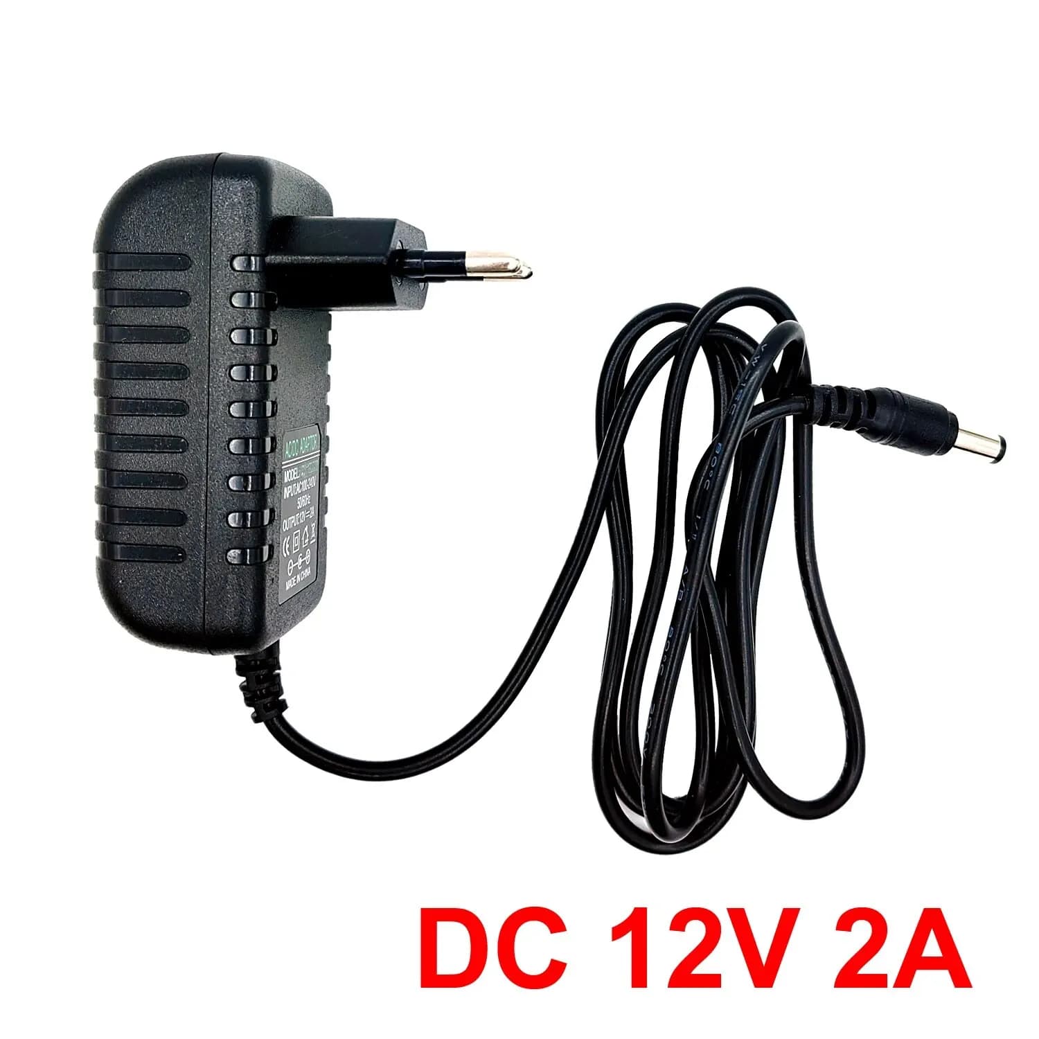 Adattatore di alimentazione AC 100-240V Ingresso Uscita CC Caricatore di alimentazione EU/US 12V Adattatore universale Convertitore Spina per telecamera DVR LED Robot LED