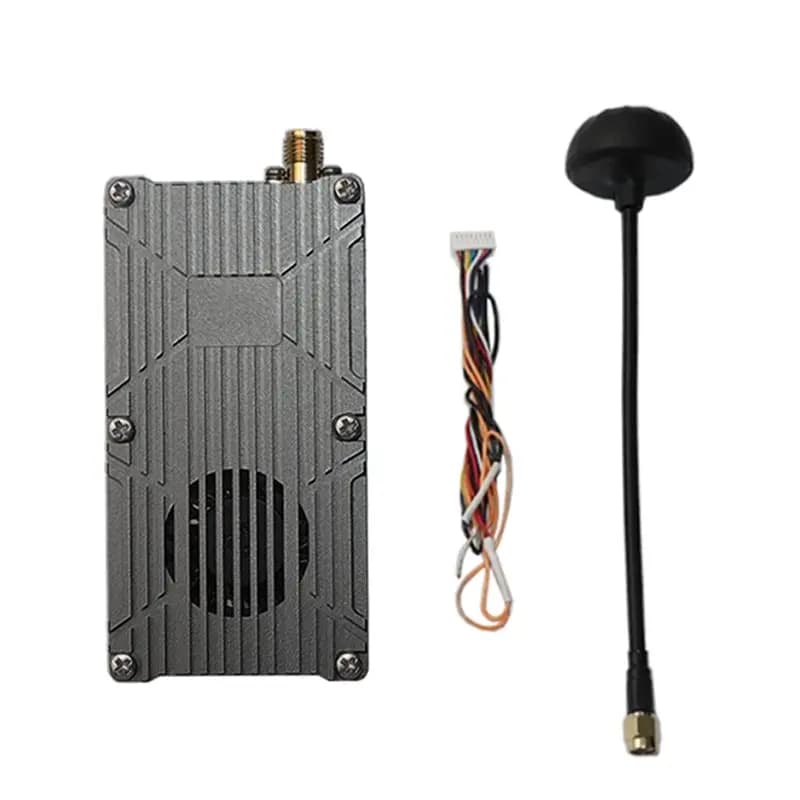 High Power For FPV Transmitter Module 7.2G 10W VTX 64CH Audio Video Functionality For FPV Long Range RC Drones