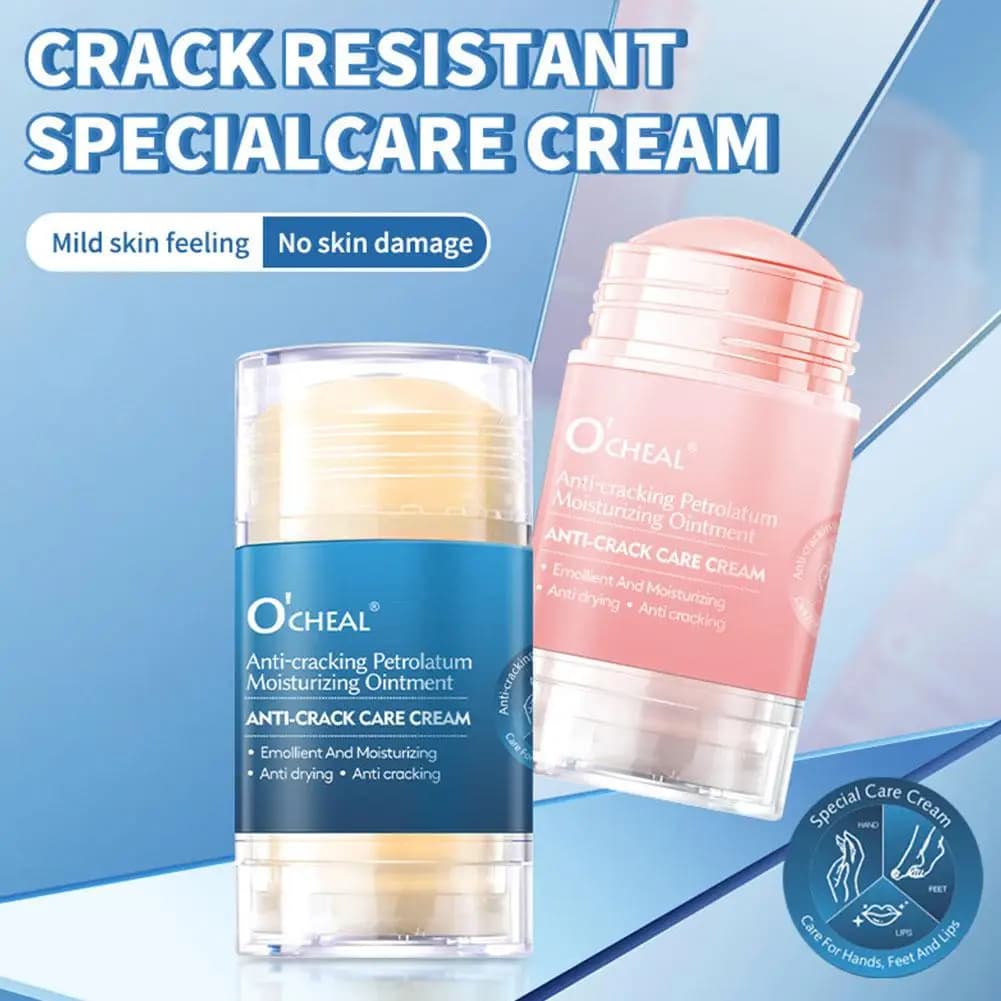 Anti-screpolation foot cream 40 g for feet and heels dry and cracked, moisturizing for feet and heels dry, prevents the cracking of the feet