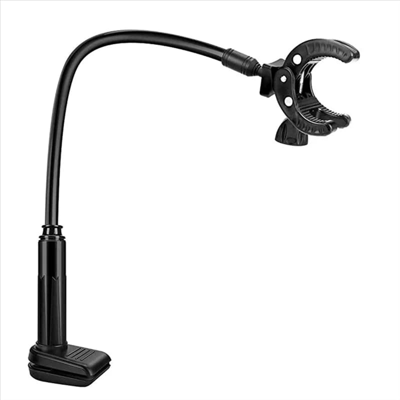 AEE4-Pet hair clip holder, 360 ° Revolving hairdryer holder for beaking aluminium alloy hair dryer