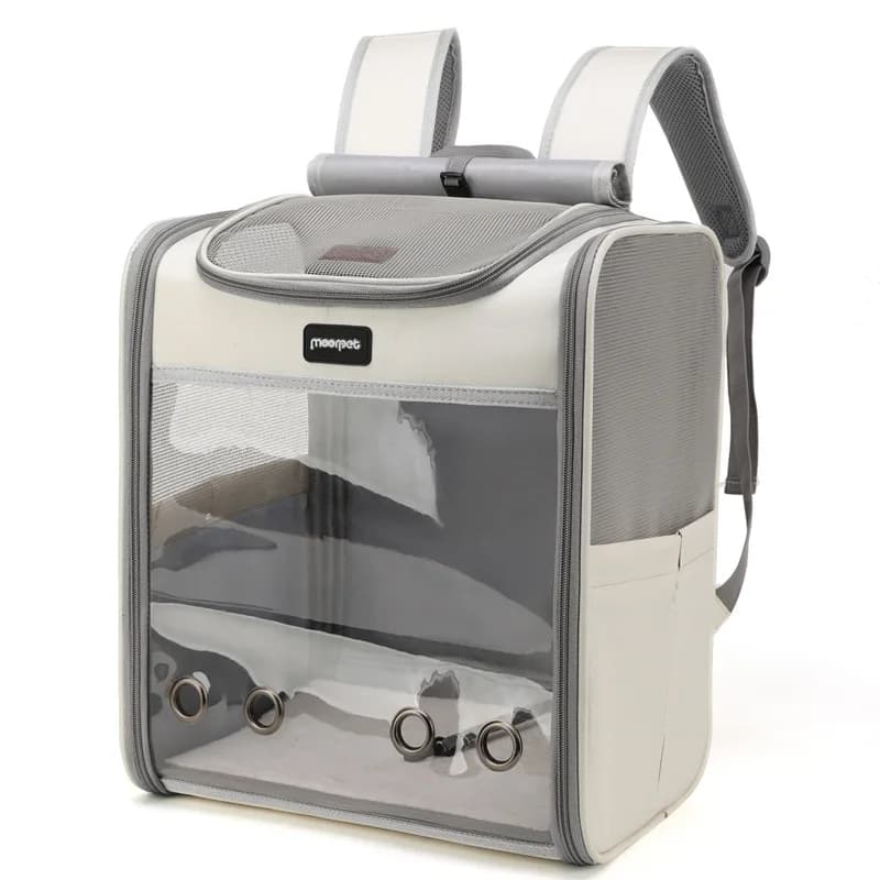 Cat Carriers Backpack Portable for Outings Pet Cat Dog Backpack Transparent and Breathable Outdoor Carrying Dog Backpack Pet Bag