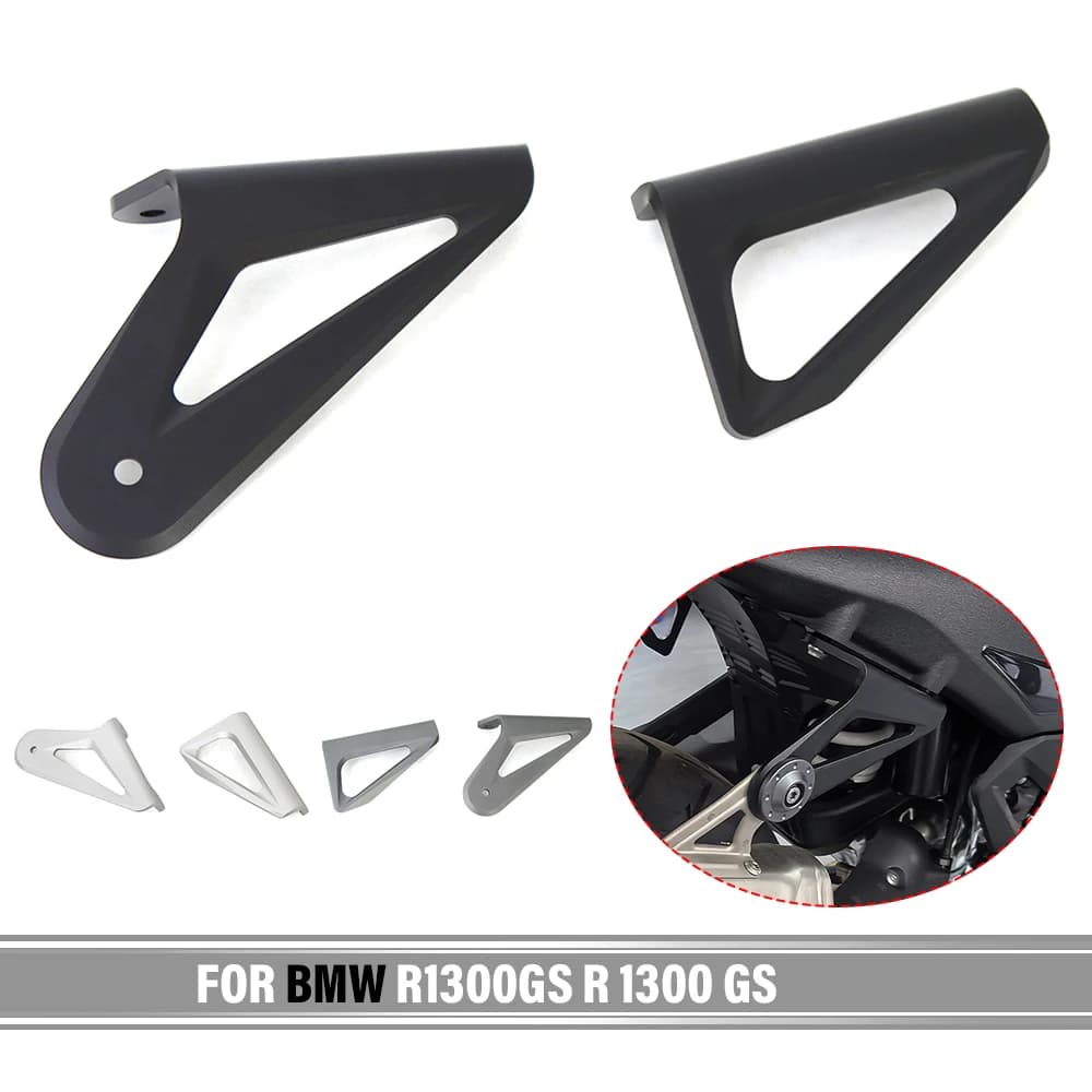 Piastre di chiusura del poggiapiedi posteriore per BMW R1300GS r1300gs R 1300 GS Accessori moto Pedali Staffa di scarico Parti