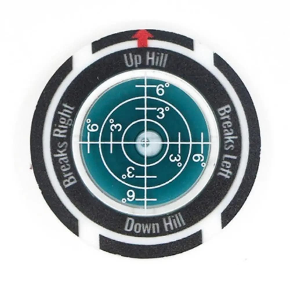 High Precision Golf Tools Leveler Clear&Transparent Ball Marker Golf Slope Meter Training Tool Versatile Design