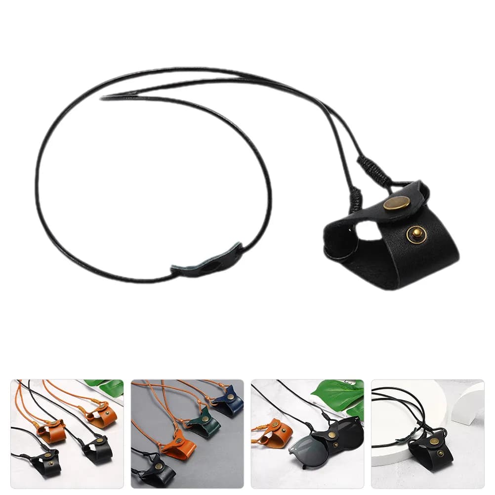 Eyeglasses Sunglasses Neck Lanyard Faux Holder Strap Sturdy Buckle Fixing Eyeglass Cord for Running Workout Casual Use