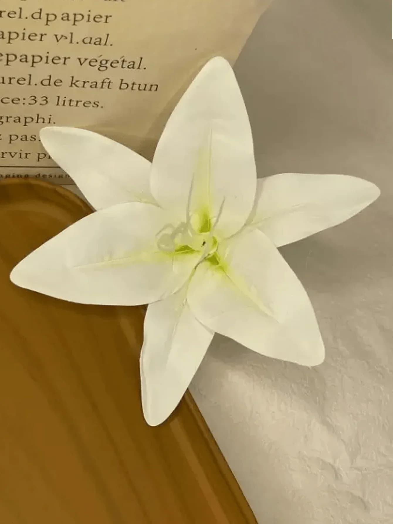 3 fermagli per capelli con fiori di giglio artificiali per donna, accessori per capelli tropicali estivi