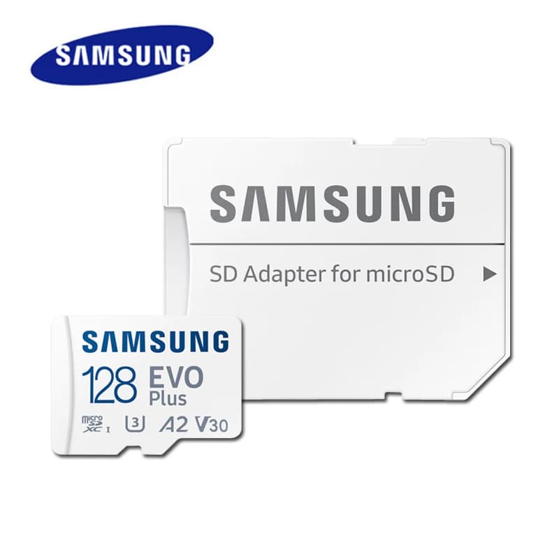 Scheda mcroSD Samsung EVO Plus/PRO Plus/PRO Ultimate 512G 256GB 128GB 64GB SDXC Classe 10 U1 Scheda TF ad alta velocità U3 per video 4K UHD