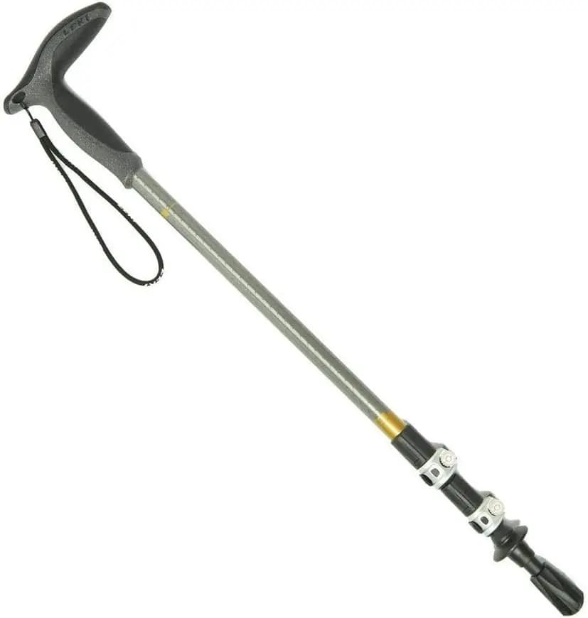 Adjustable Trekking Sticks with Ergonomic Handle for Hiking and Walking