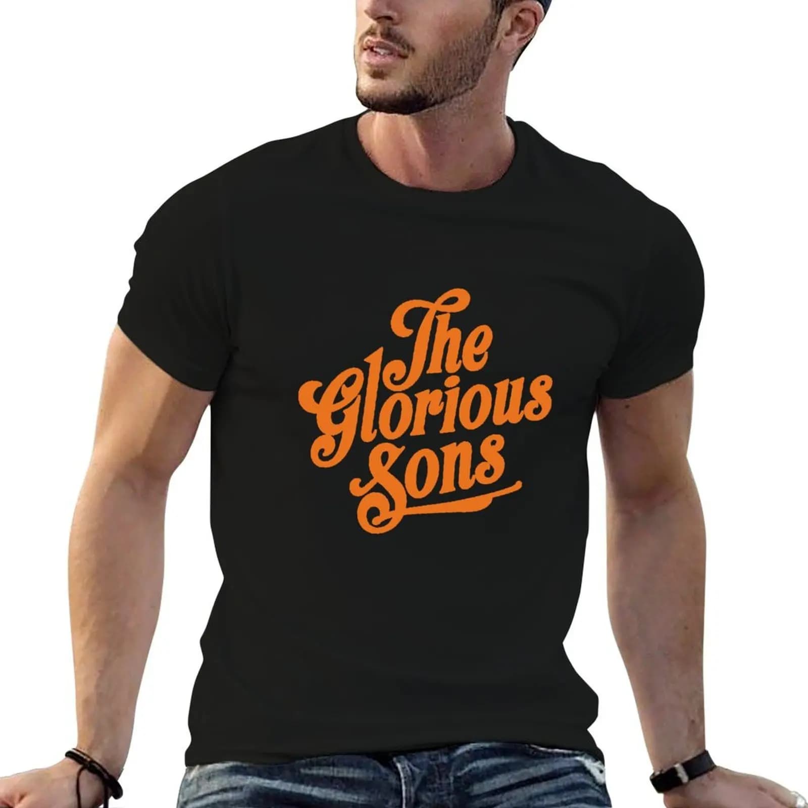 T-shirt The Glorious Sons For Fans, maglietta da uomo, t-shirt di lusso da uomo, t-shirt in cotone da uomo, t-shirt in cotone 100%