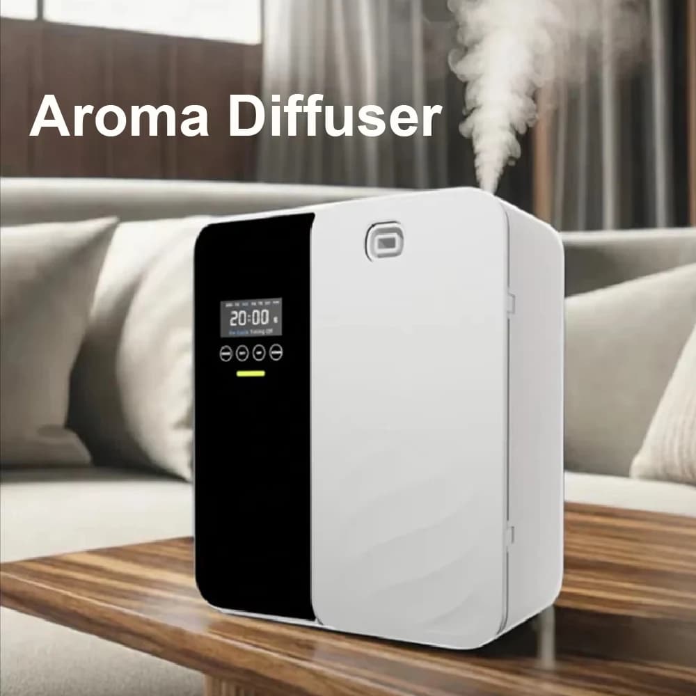 Diffusore di Oli Essenziali Senz'Acqua NAMSTE, Diffusore di Aromi da Parete con Bluetooth per Ambienti, Diffusore Elettrico di Fragranze per Casa