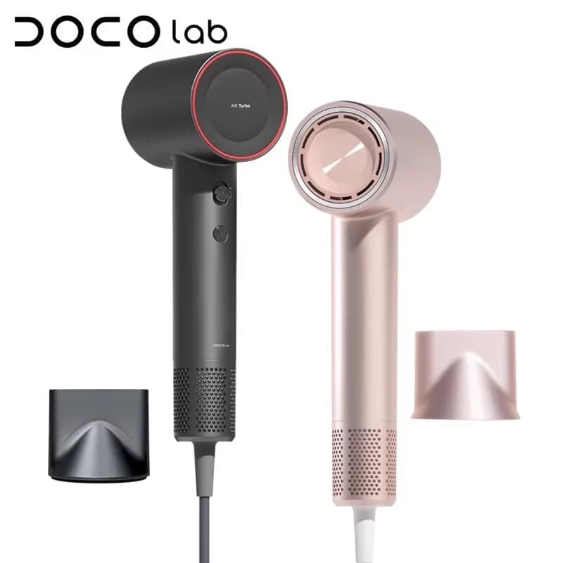 DOCO Hair Dryer High Speed 75m/s 200 million Negative Ions Hair Care 110000 Rpm Professional Lightweight Home Travel Gift