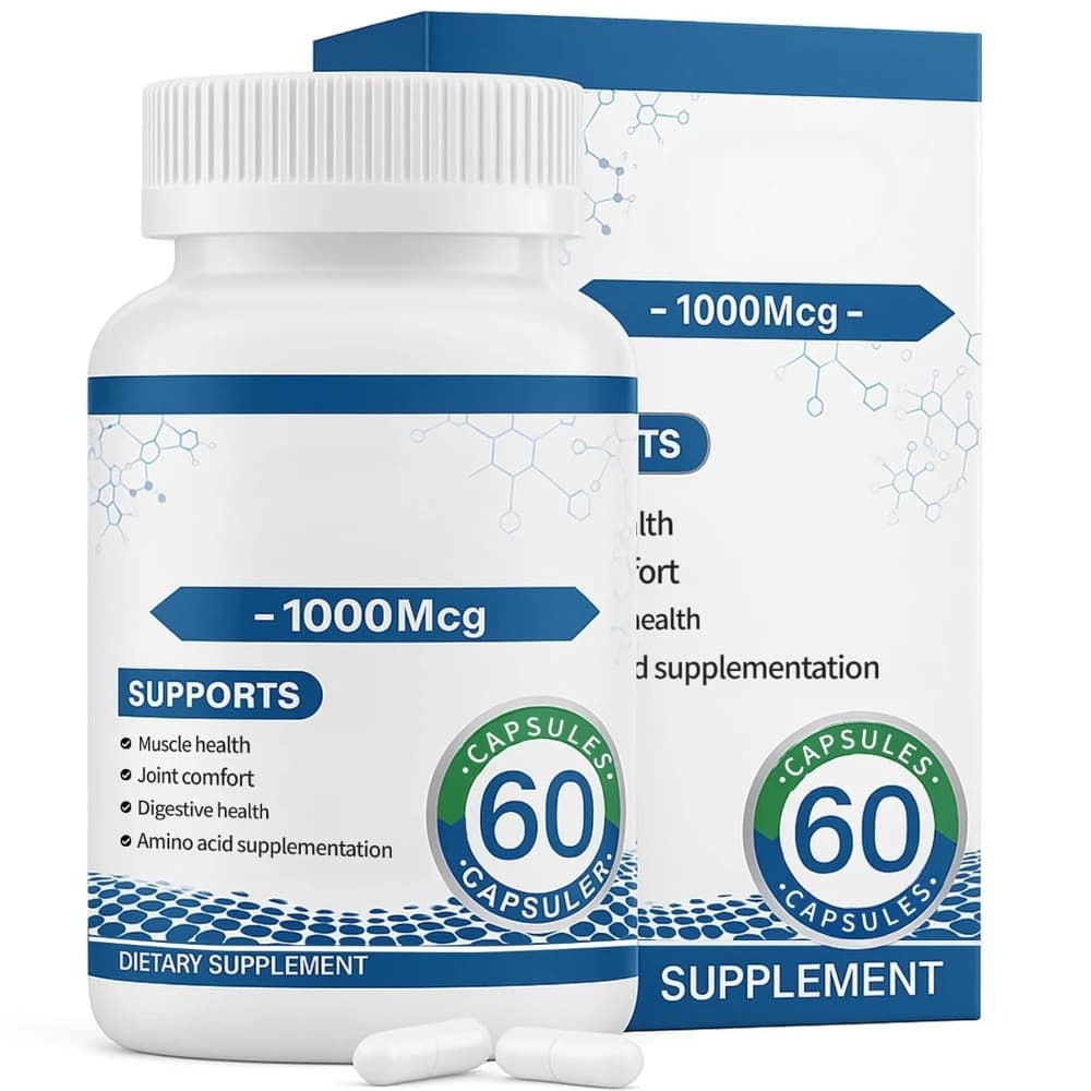 Collagen peptide capsules - Amino acid supplement - Supports healthy muscles and intestines, 1000 mgc
