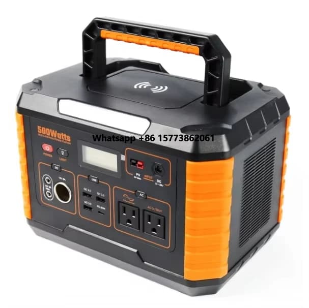 Outdoor camping trip portable power bank battery station