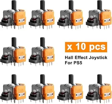 Sostituzione Joystick ad effetto Hall Sensore analogico 3D ThumbStick per PS5/P4/Xbox One/Serie/Switch Controller Parti di riparazione Accessorio