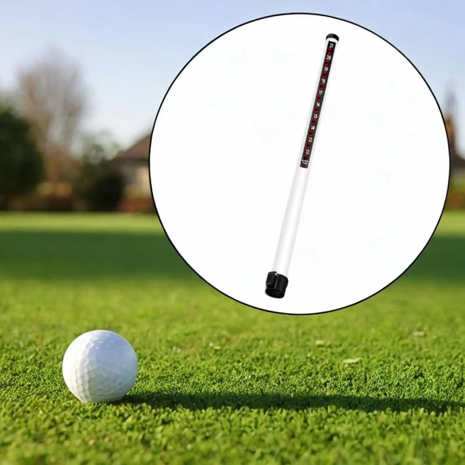 Raccoglitore di palline da golf, attrezzatura da allenamento di grande capacità, tubo shagger leggero, raccoglitore di palline da golf compatto per l'esercizio