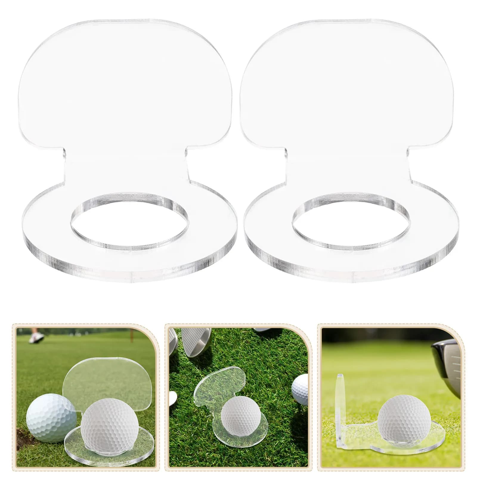 2Pcs Portable Tennis Stand Stable Lightweight Design for Tennis Softball Baseball Golf Training Sessions Team Practice and Ball