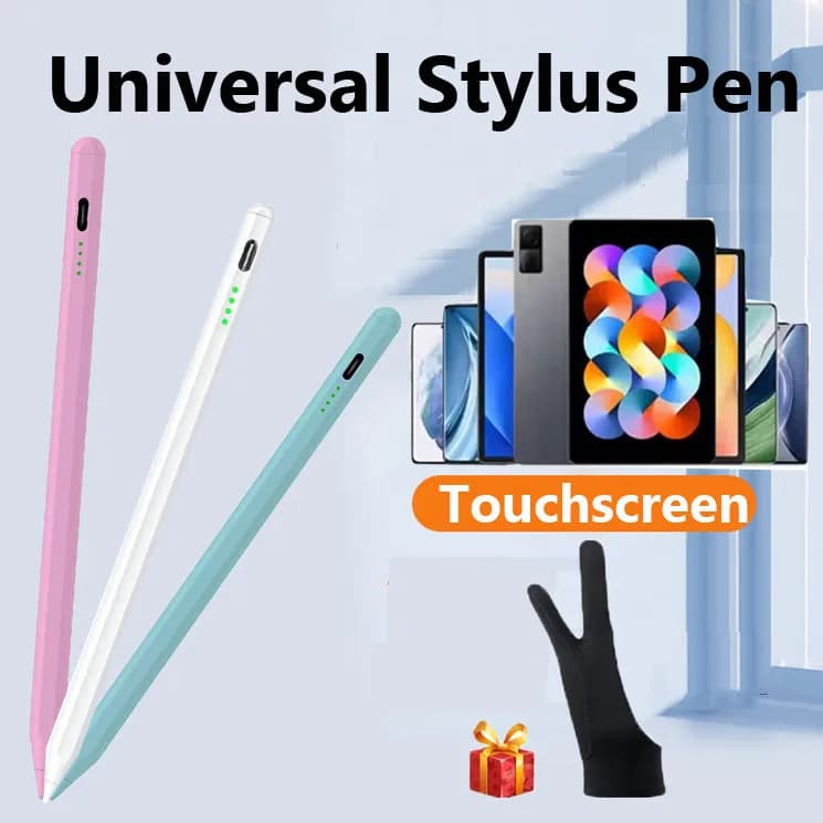 Stilo universale per IPad H13 Pro da 10,3 pollici 2024 per schermo Android Touch Scrittura e disegno Punta tripla per telefoni e tablet