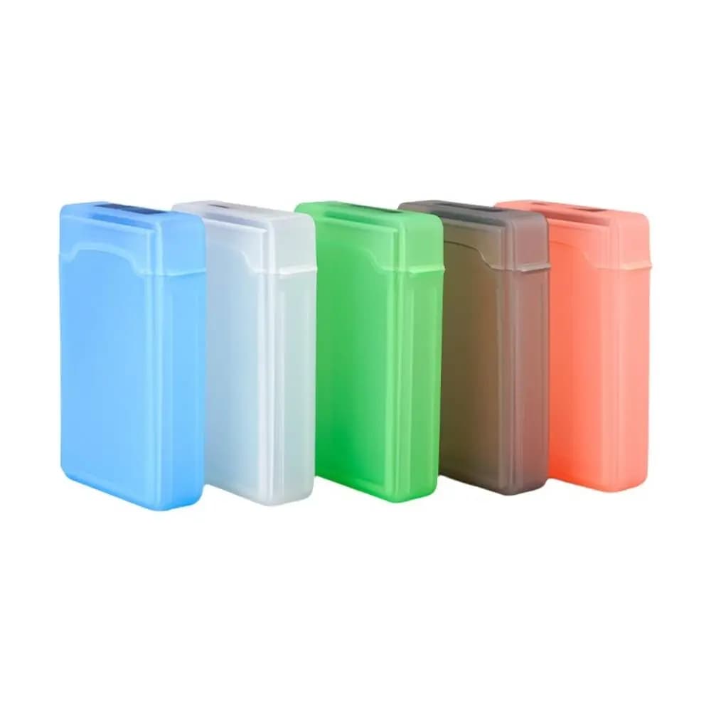 Storage Case Shockproof HDD Storage Box 2.5 Inch 3.5 Inch External Hard Drive Storage Box Plastic Hard Drive Storage Box