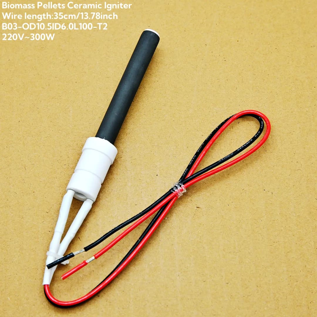 Accenditore a pellet di legno 220 V 300 W, asta di accensione in ceramica, caminetto \ caldaia \ accenditore a griglia, accensione veloce, risparmio energetico, sicuro, durevole