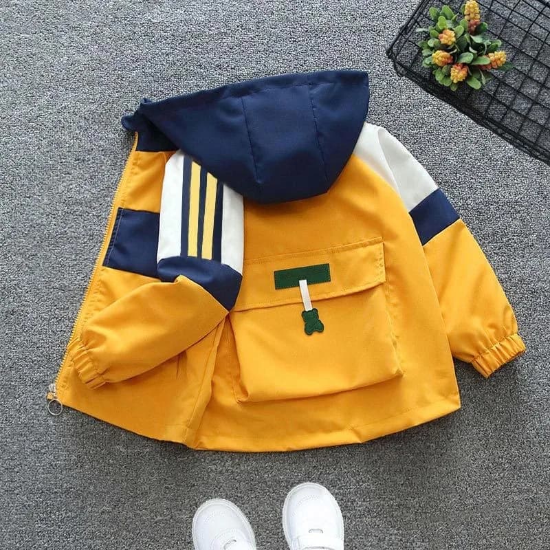Cappotti primaverili alla moda per ragazzi da 2 a 12 anni, giacca sportiva con cappuccio per bambini, regalo di compleanno, abbigliamento esterno per bambini