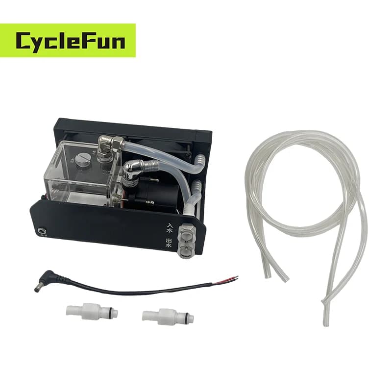3m Water Pipe Electric Fans 12V Integrated Liquid Cooled System Kits for QS138 Water Cooling Mid Drive Motor