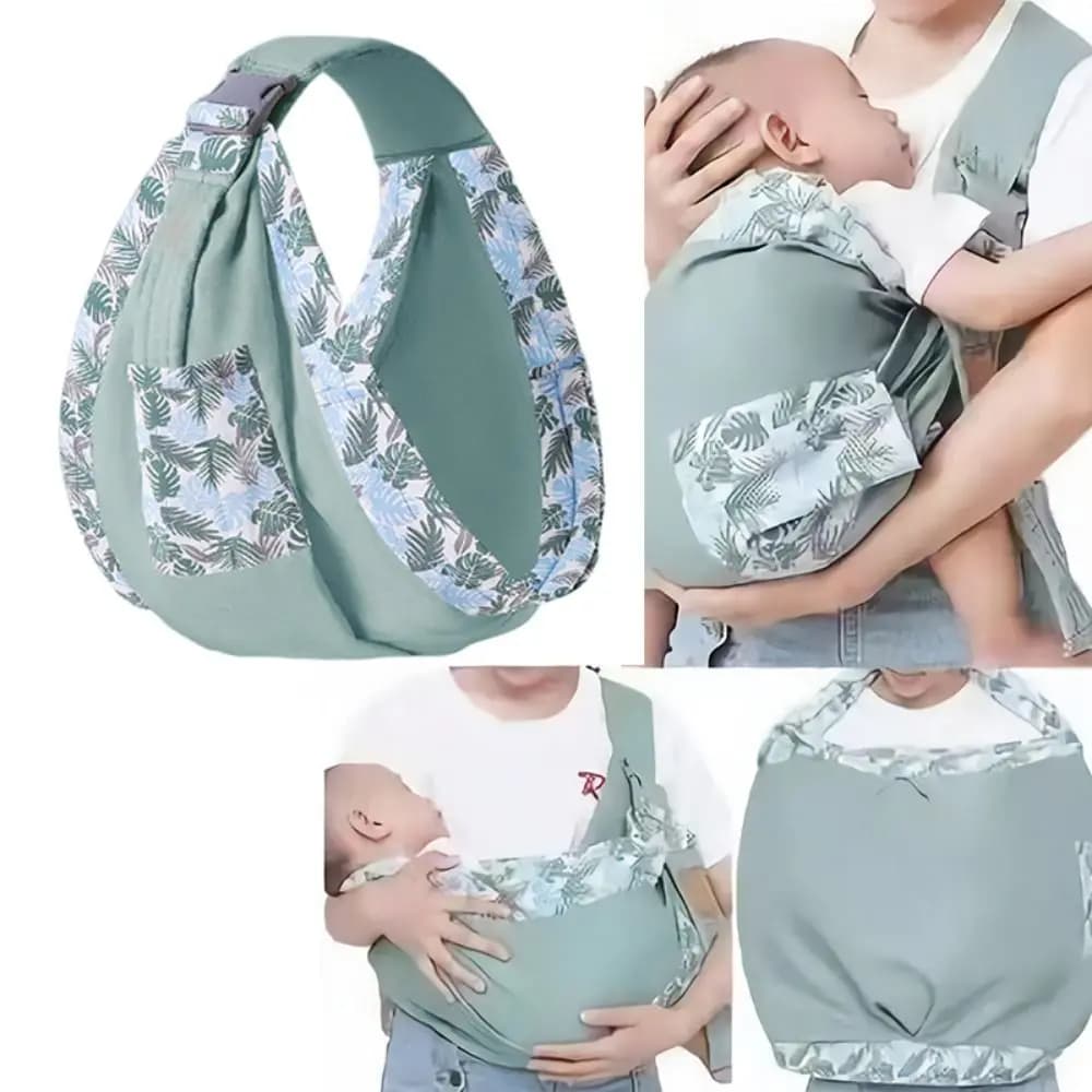 Morbido marsupio a doppio uso, leggero e traspirante, imbracatura per neonato, comoda copertura per allattamento infantile per risparmiare manodopera