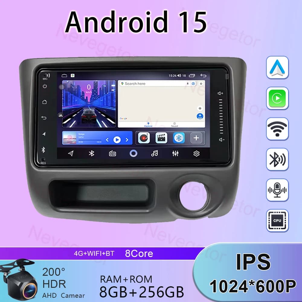 Autoradio for Toyota Vitz XP10 Yaris Platz Echo 1999-2005 Multimedia Video Carplay Android Auto BT No 2din DVD