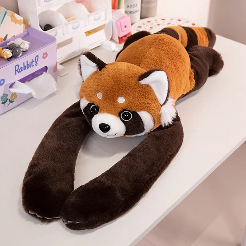 Animale a braccio lungo Animale di peluche ponderato Morbido pigro Peluche soffice Peluche Procione Koala Orso Giraffa Peluche ripiene Morbido cuscino