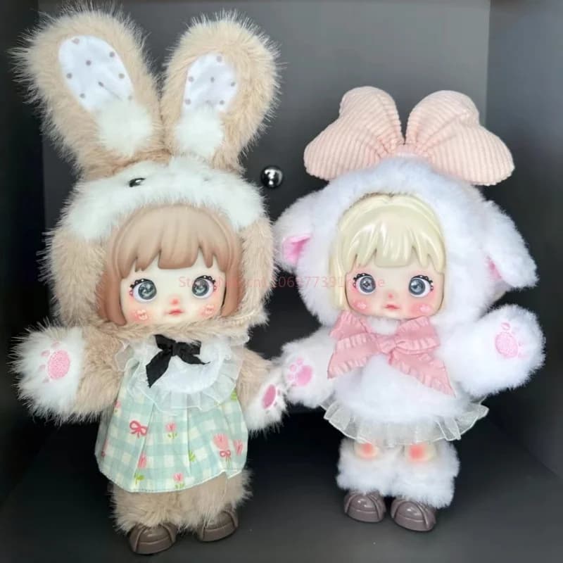 Nuova Serie Hot Nommi Forest Kingdom Blind Box - Action Figure in Vinile Kawaii Carine con Articolazioni Mobili - Mystery Box da Collezione, Regalo