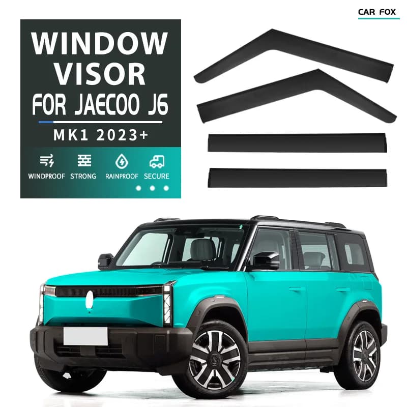 Per Chery Jaecoo J6 2023 + Finestra di Automobile Visiera Tenda Shelter Parabrezza Finestrino Laterale Pioggia Parasole Accessori Auto Car Styling