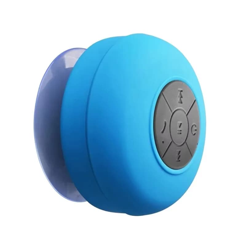 Mini altoparlante Bluetooth subwoofer per doccia altoparlante vivavoce impermeabile con microfono a ventosa per telefono per auto da spiaggia per piscina da bagno