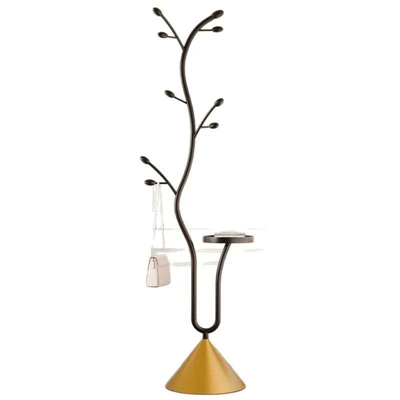 Italian light luxury hanger hanging hanger at the door of the bedroom, household coat rack, living room creative indoor clothes