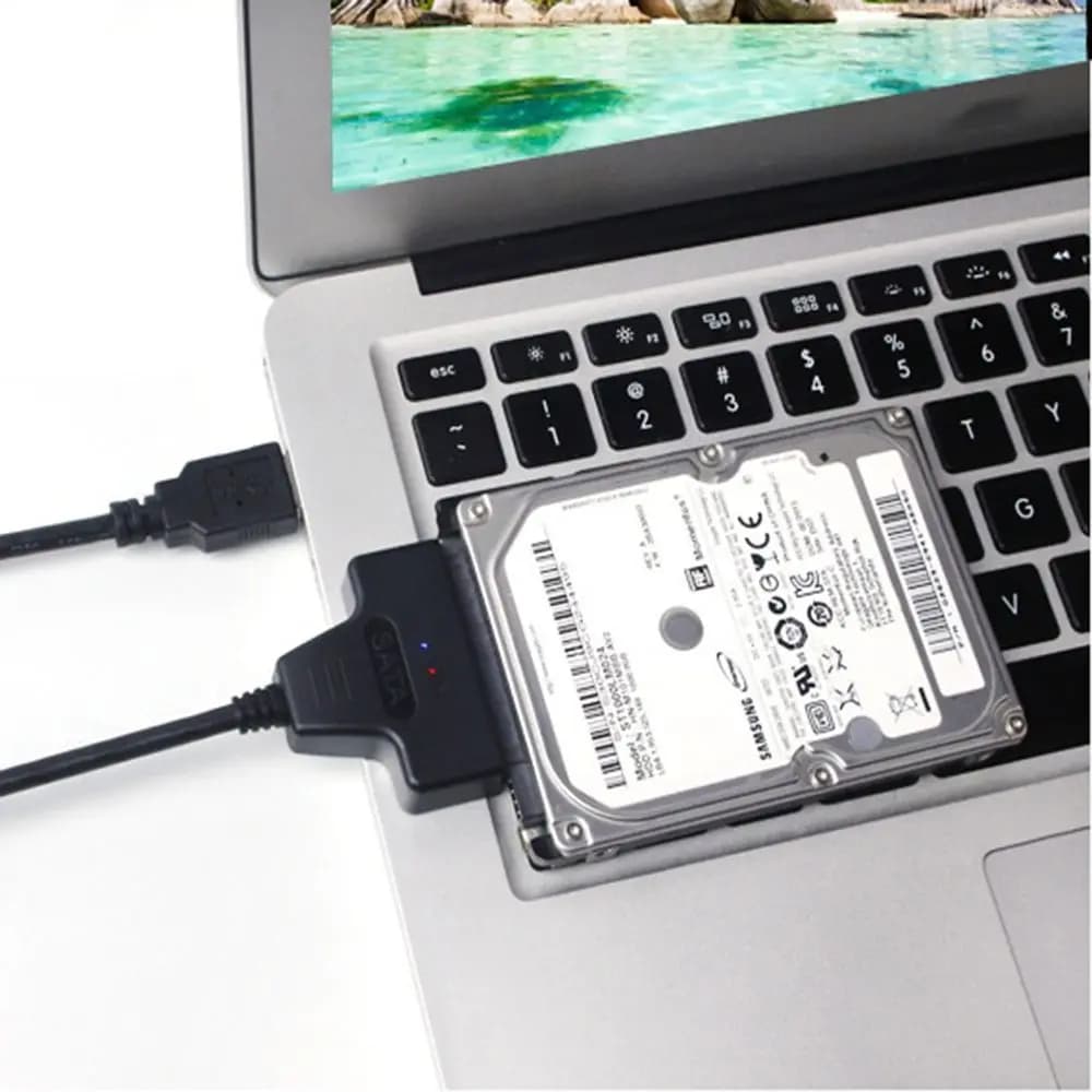 Cavo adattatore convertitore HDD esterno professionale SSD da 2,5 pollici a 22 pin Driver per disco rigido da USB 3.0 a SATA