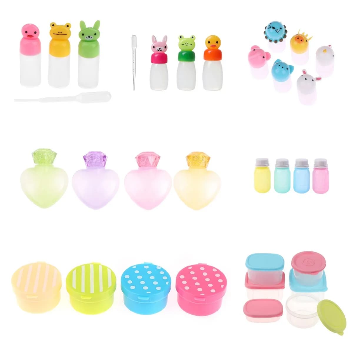 2-10pc Mini Season Sauce Bottle Portable Tomato Ketchup Bottle insalatiera contenitore per Bento Lunch Box barattoli da cucina Lunch Box