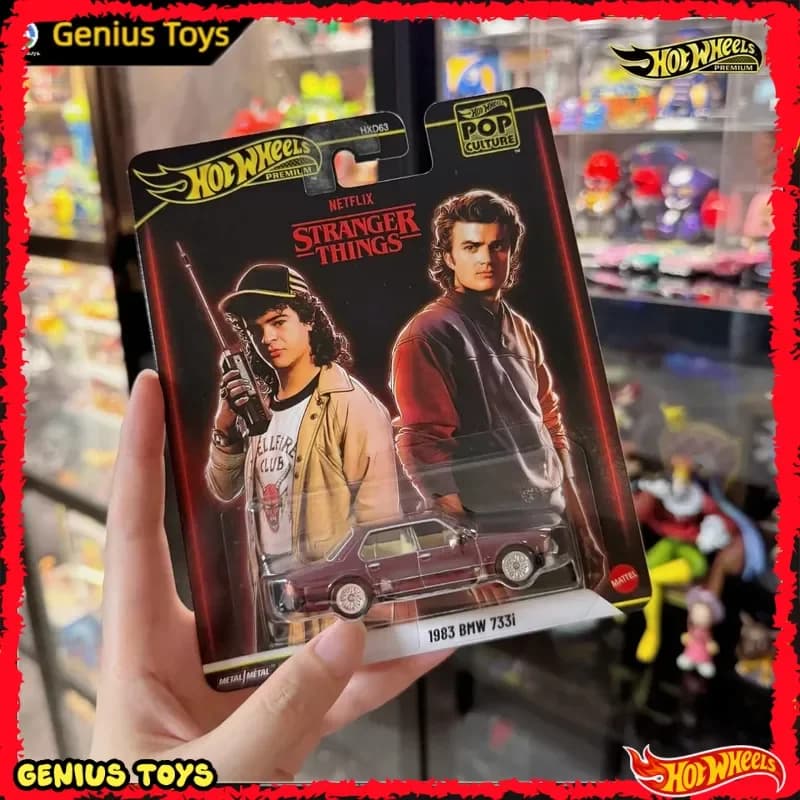 Genuino 2025 Hot Wheels Premium New Pop Culture 1983 BMW 733i 1:64 Bilancia Pressofuso Modello di Auto In Lega di Veicolo Da Collezione Giocattolo Regalo