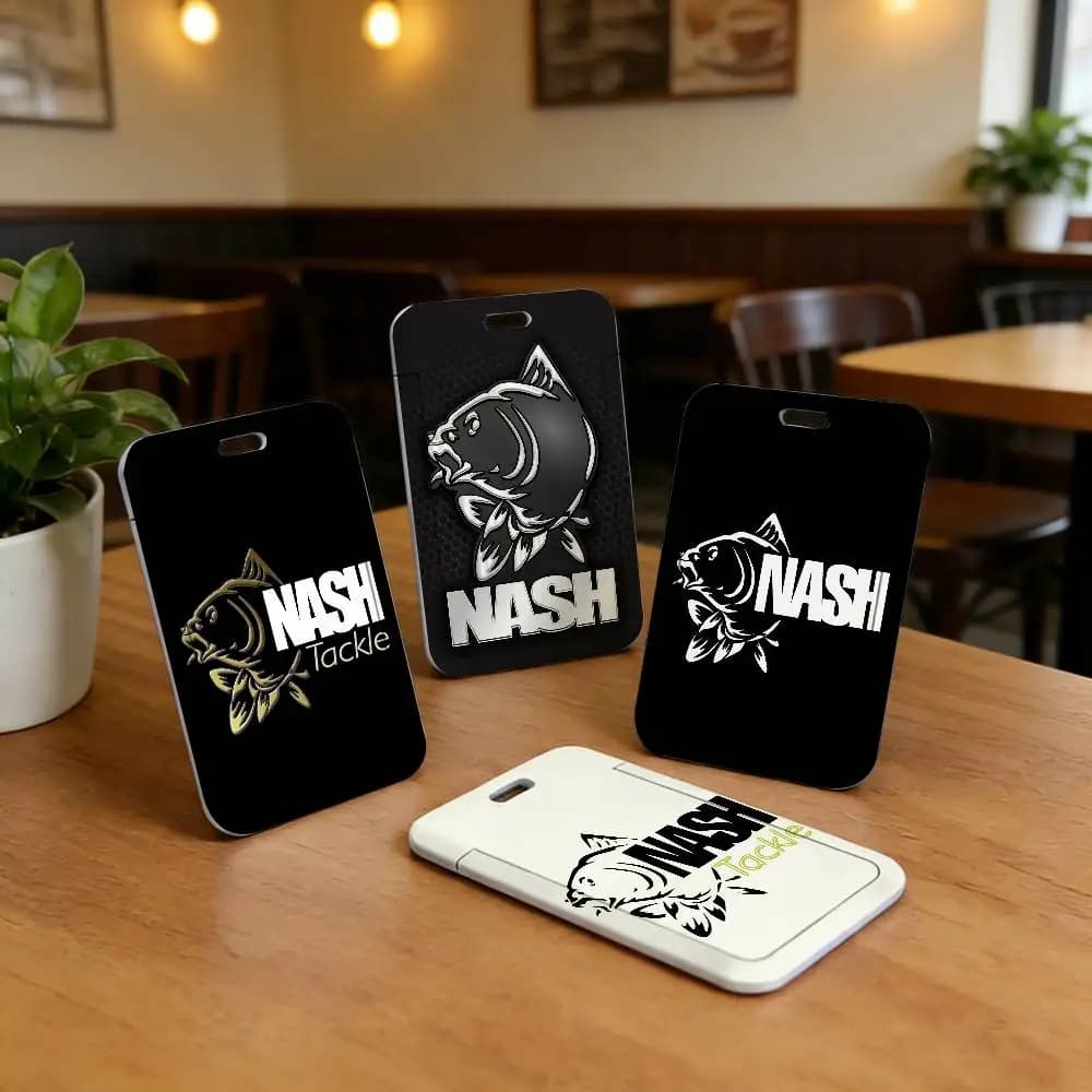 N-Nash Tackle collar, card holder, badge case, ID pass holder with cord